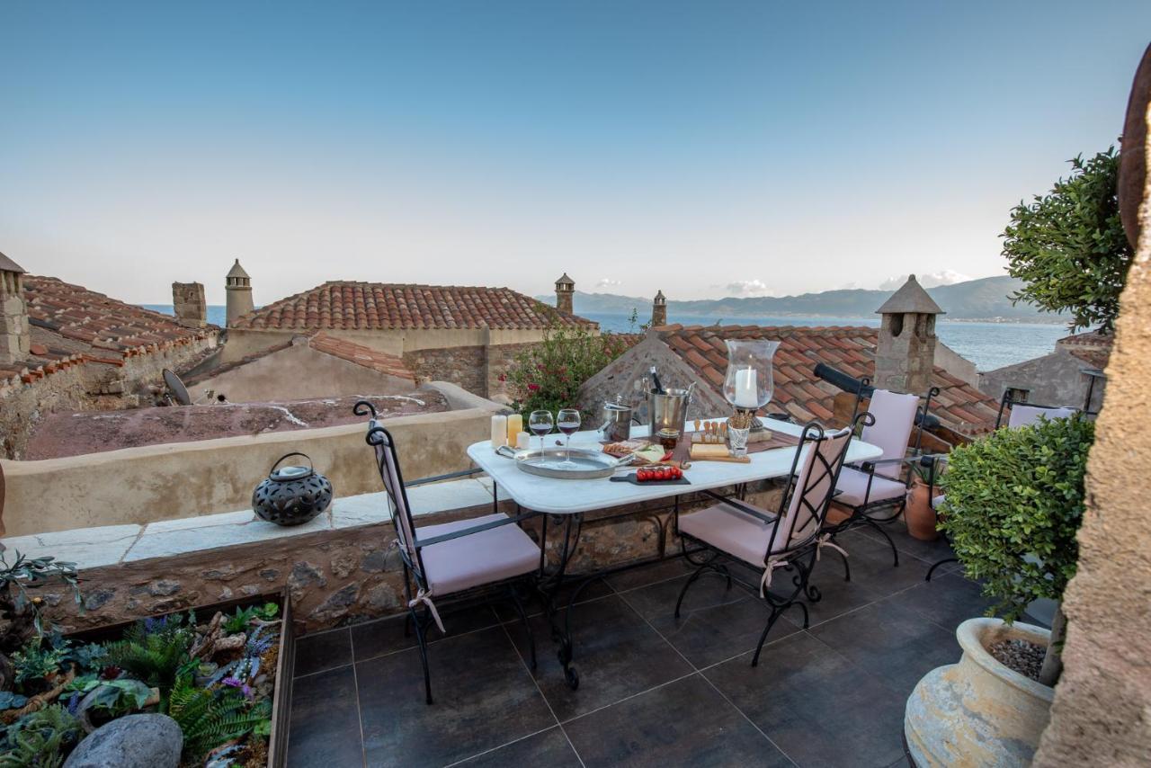 Casa Felicia-The Castle Mansion Villa Monemvasziá Kültér fotó