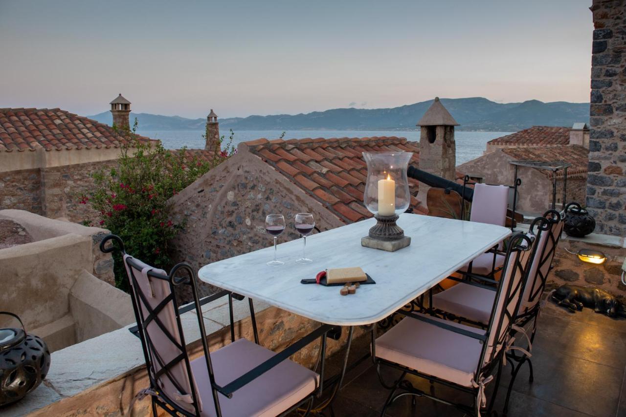 Casa Felicia-The Castle Mansion Villa Monemvasziá Kültér fotó